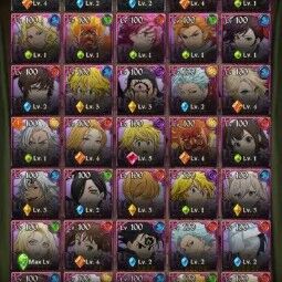 Asia |4.6M CC| 3LR + 6UR + Collab TOG + Rising (Ludociel4/6,Diane2/6,Elizabeth2/6,EliMeli & etc) |Unlinked| CheckSS (SDS1247) 1